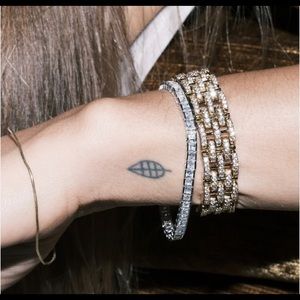 Dorsey Princess cut Rivière bracelet